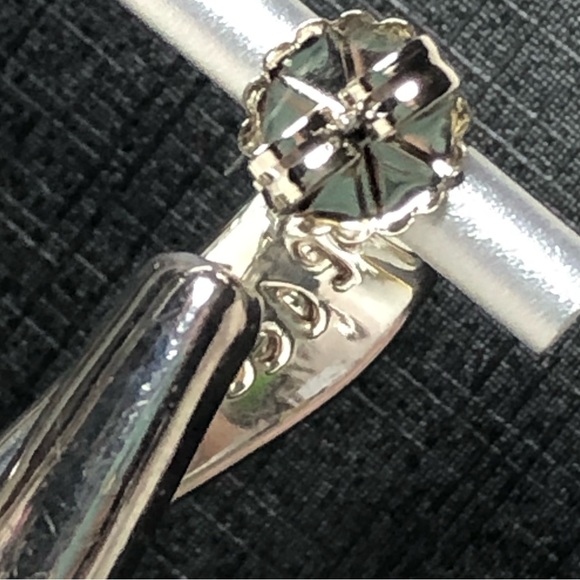 SIMON SEBBAG SSD Sterling Silver Oval Open Hoop Earrings - Picture 11 of 16